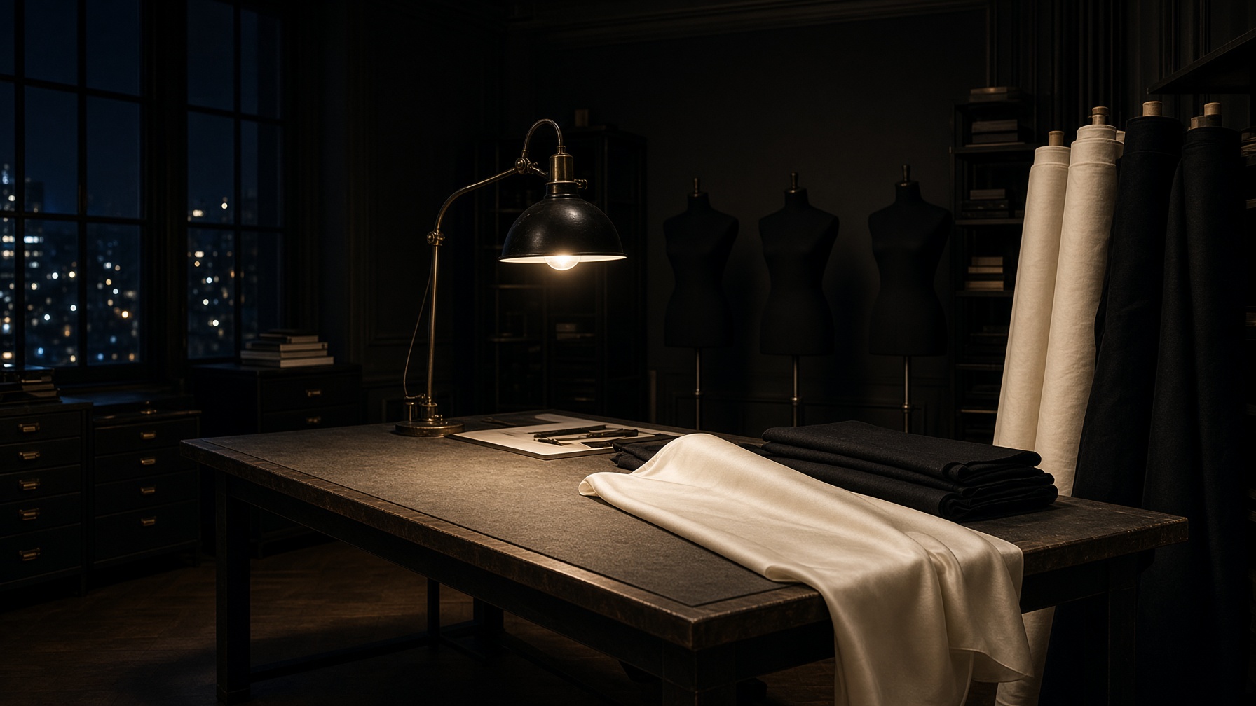 The Dollavinci atelier after hours